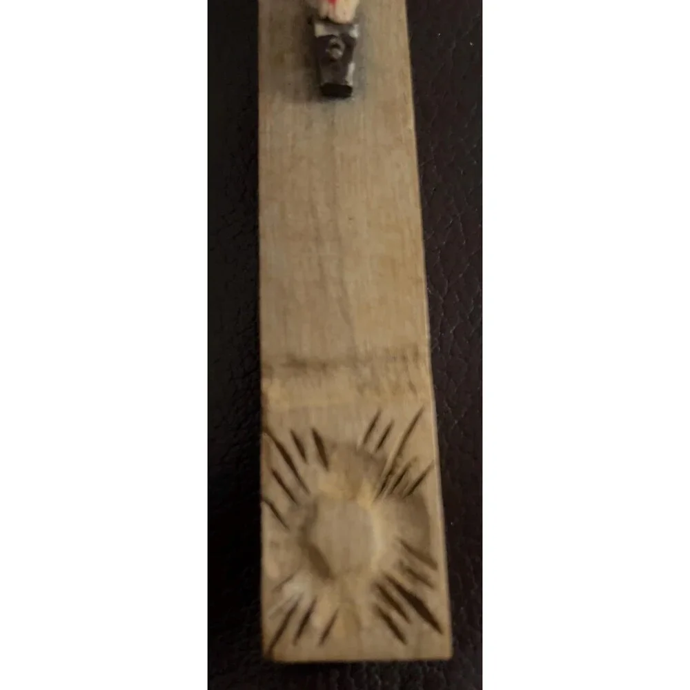 Jerusalem Olive Wood Crucifix INRI Holy Land Religious Wall Hand Carved 9